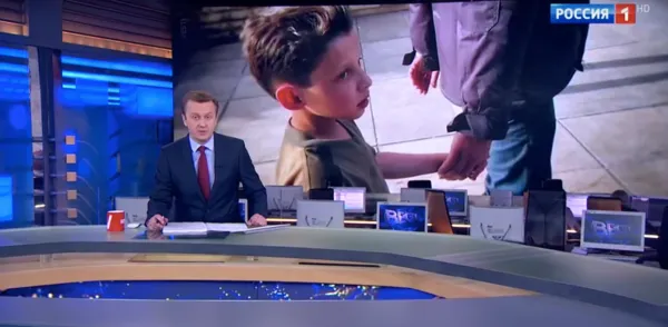 Russian TV Interview With Syrian Boy Was Secretly Conducted at Army Facility